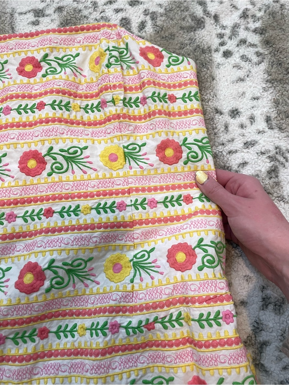 Lily Pulitzer floral embroidered dress - Picture 4 of 5